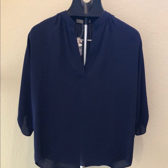 Michael Kors Italy Navy Top - Picture 3 of 4